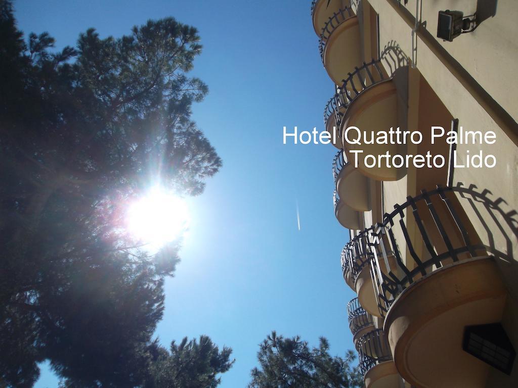 Hotel Quattropalme Tortoreto Екстер'єр фото